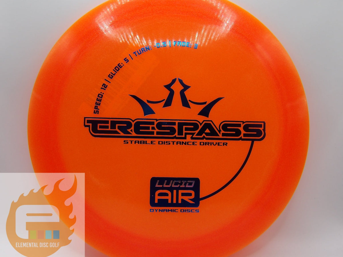 Dynamic Discs Lucid Air Trespass (12/5/-0.5/3) - Elemental Disc Golf