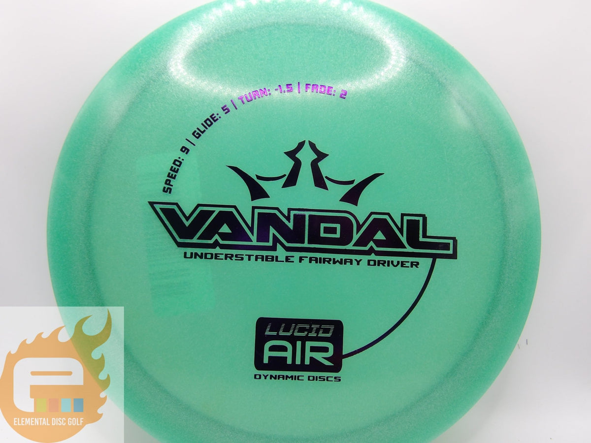 Dynamic Discs Lucid Air Vandal (9/5/-1.5/2) - Elemental Disc Golf