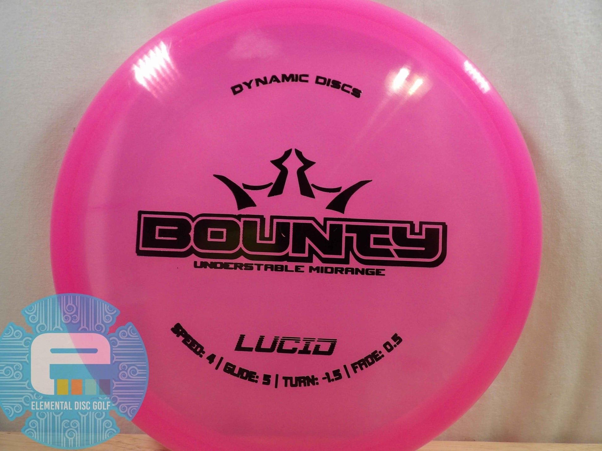 Dynamic Discs Lucid Bounty (4/5/-1.5/0.5) - Elemental Disc Golf