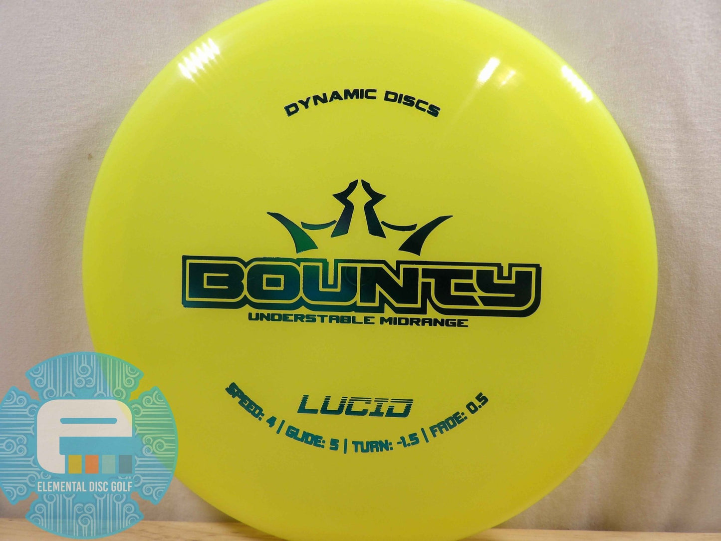 Dynamic Discs Lucid Bounty (4/5/-1.5/0.5) - Elemental Disc Golf