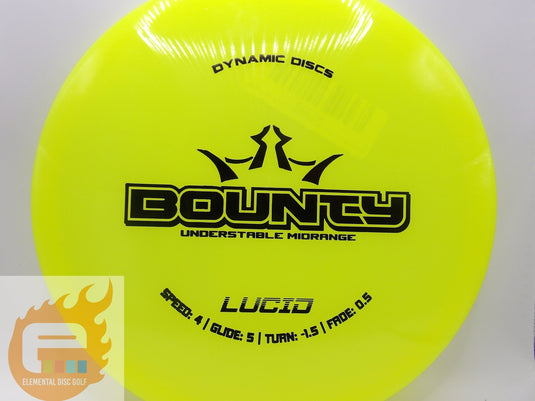 Dynamic Discs Lucid Bounty (4/5/-1.5/0.5) - Elemental Disc Golf