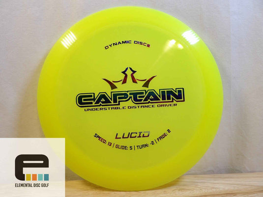 Dynamic Discs Lucid Captain (13/5/-2/2) - Elemental Disc Golf
