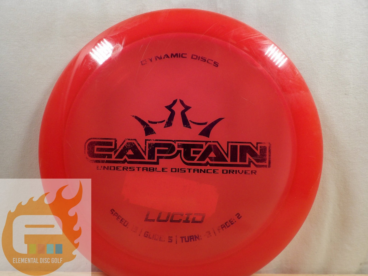 Dynamic Discs Lucid Captain (USED) - Elemental Disc Golf
