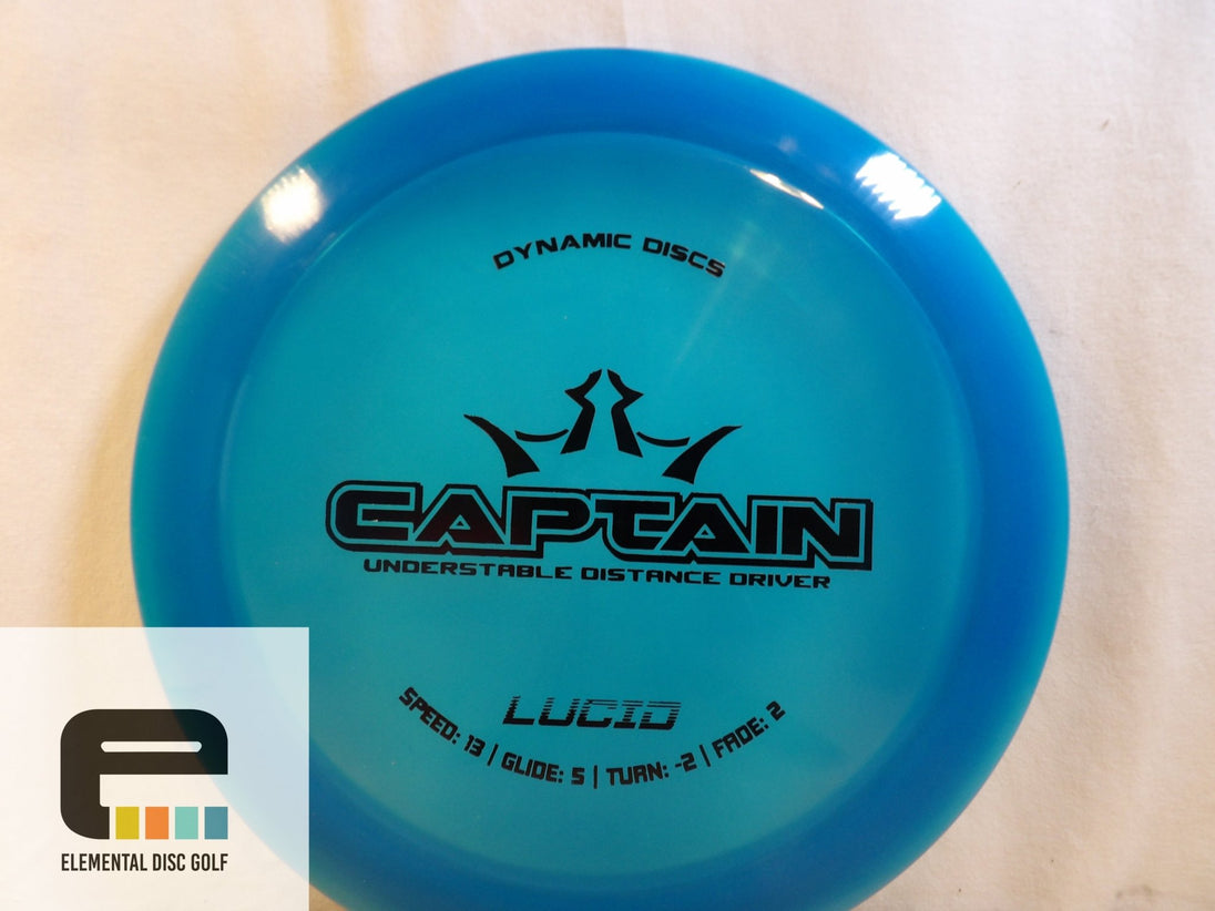 Dynamic Discs Lucid Captain - Elemental Disc Golf