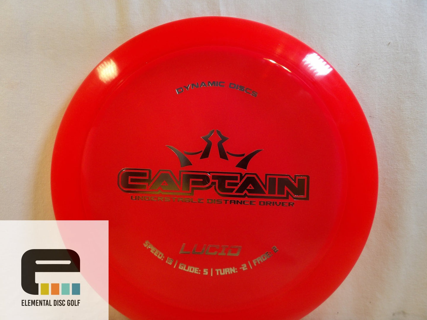 Dynamic Discs Lucid Captain - Elemental Disc Golf