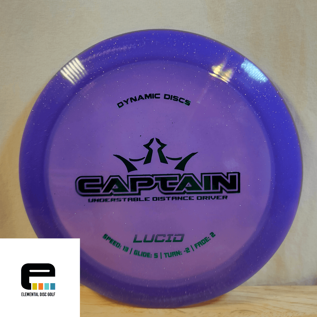 Dynamic Discs Lucid Captain - Elemental Disc Golf