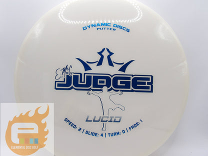 Dynamic Discs Lucid Emac Judge (2/4/0/1) - Elemental Disc Golf