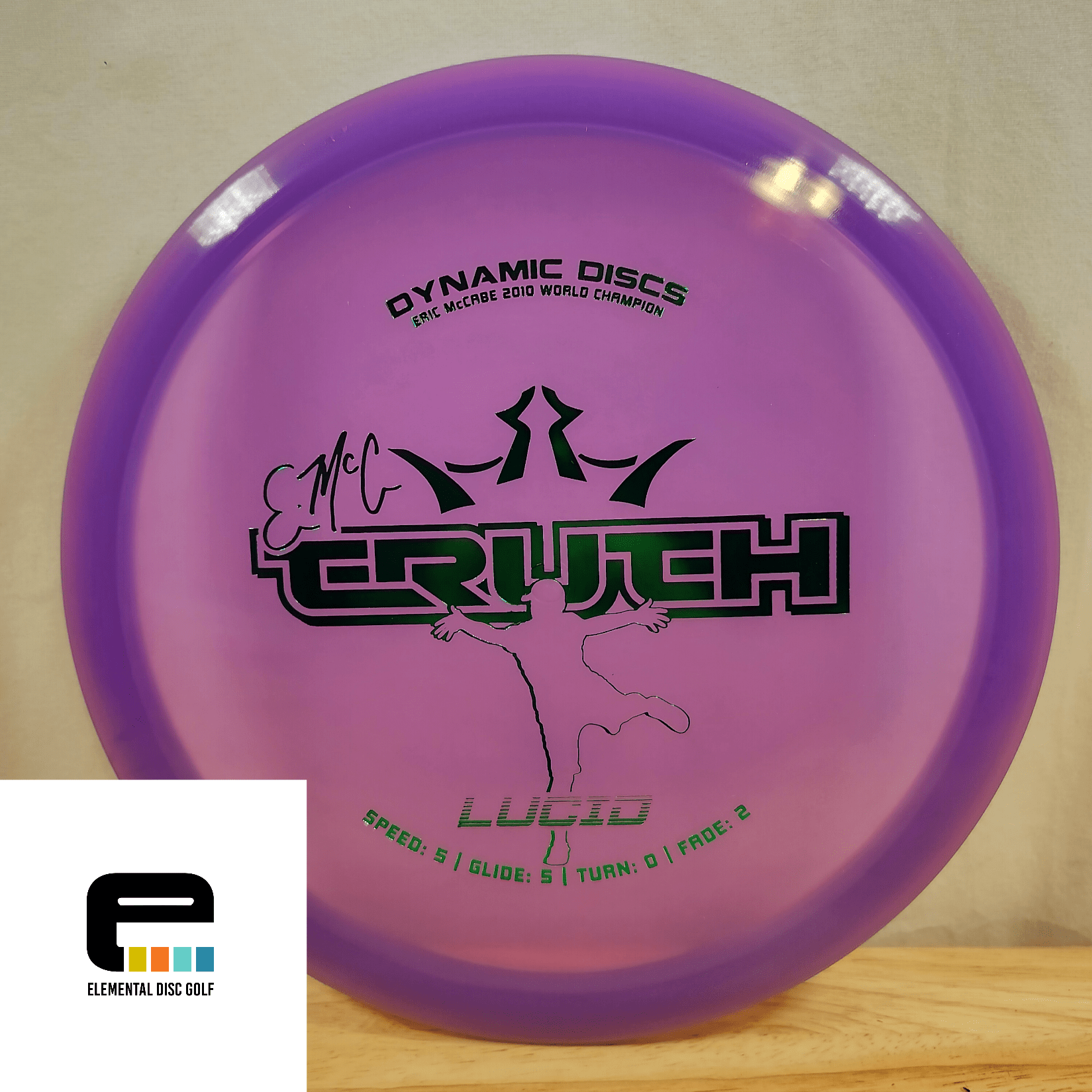 Dynamic Discs Lucid Emac Truth (5/5/0/2) - Elemental Disc Golf