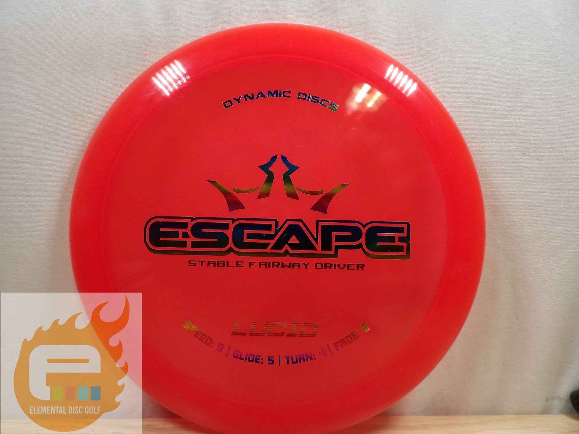 Dynamic Discs Lucid Escape (9/5/-1/2) - Elemental Disc Golf