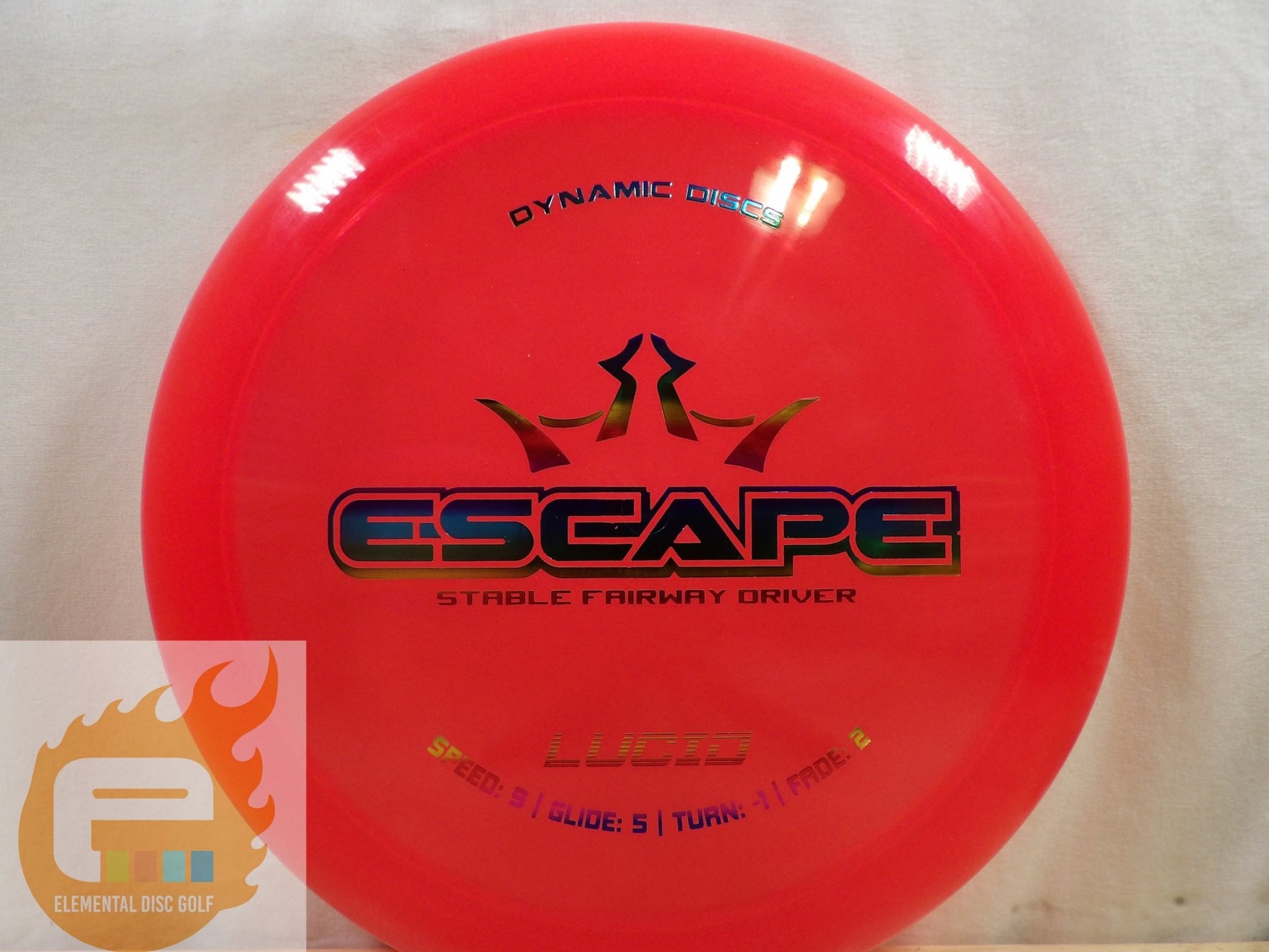 Dynamic Discs Lucid Escape (9/5/ - 1/2) - Elemental Disc Golf