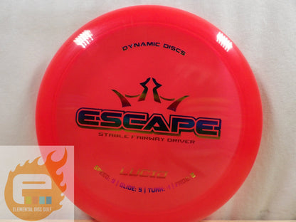 Dynamic Discs Lucid Escape (9/5/ - 1/2) - Elemental Disc Golf
