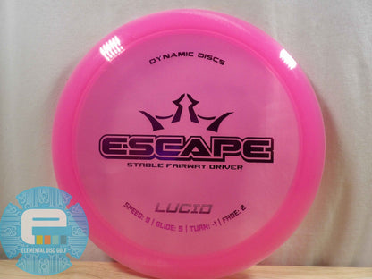 Dynamic Discs Lucid Escape (9/5/-1/2) - Elemental Disc Golf