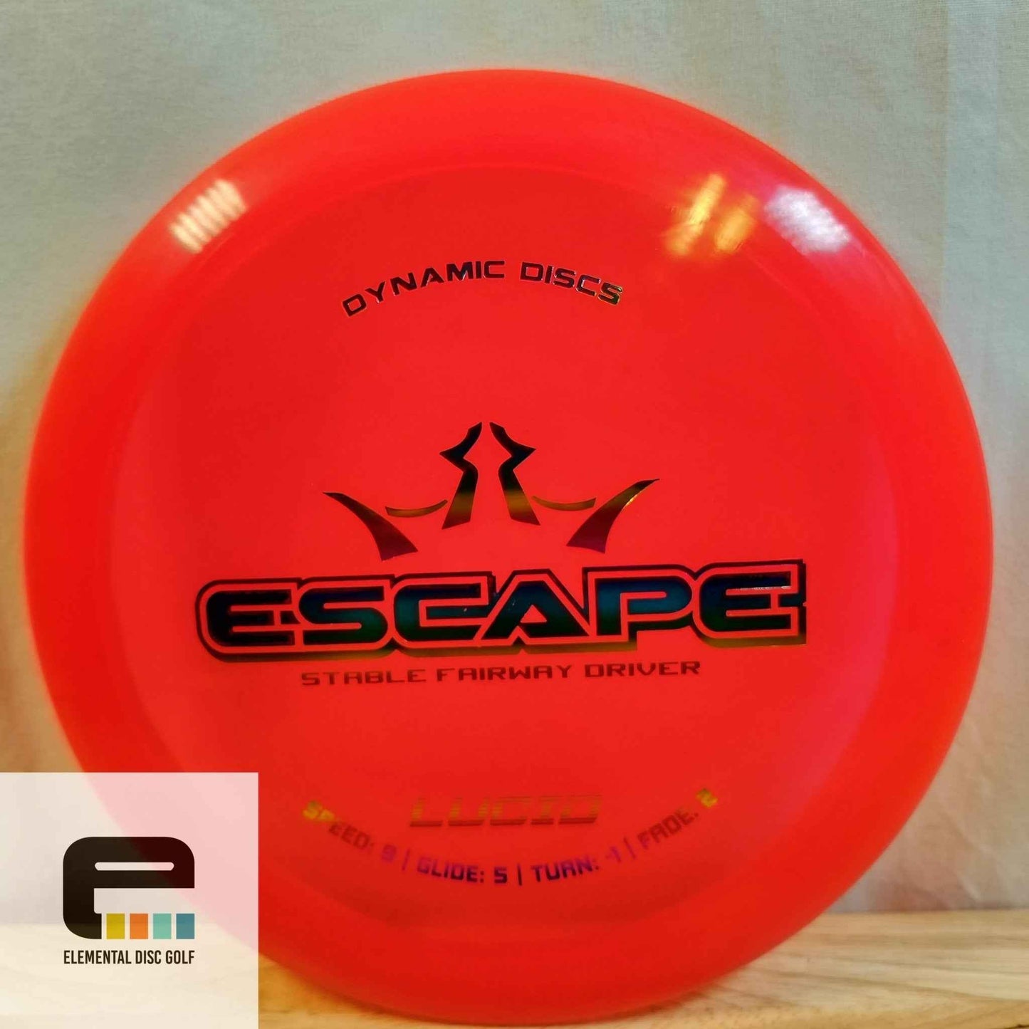Dynamic Discs Lucid Escape (9/5/-1/2) - Elemental Disc Golf