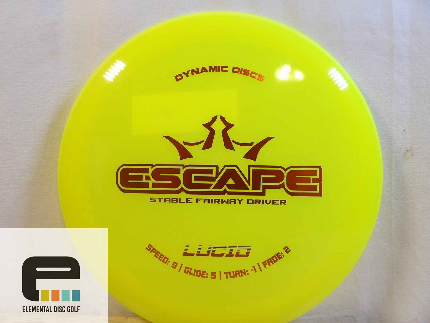 Dynamic Discs Lucid Escape (9/5/-1/2) - Elemental Disc Golf
