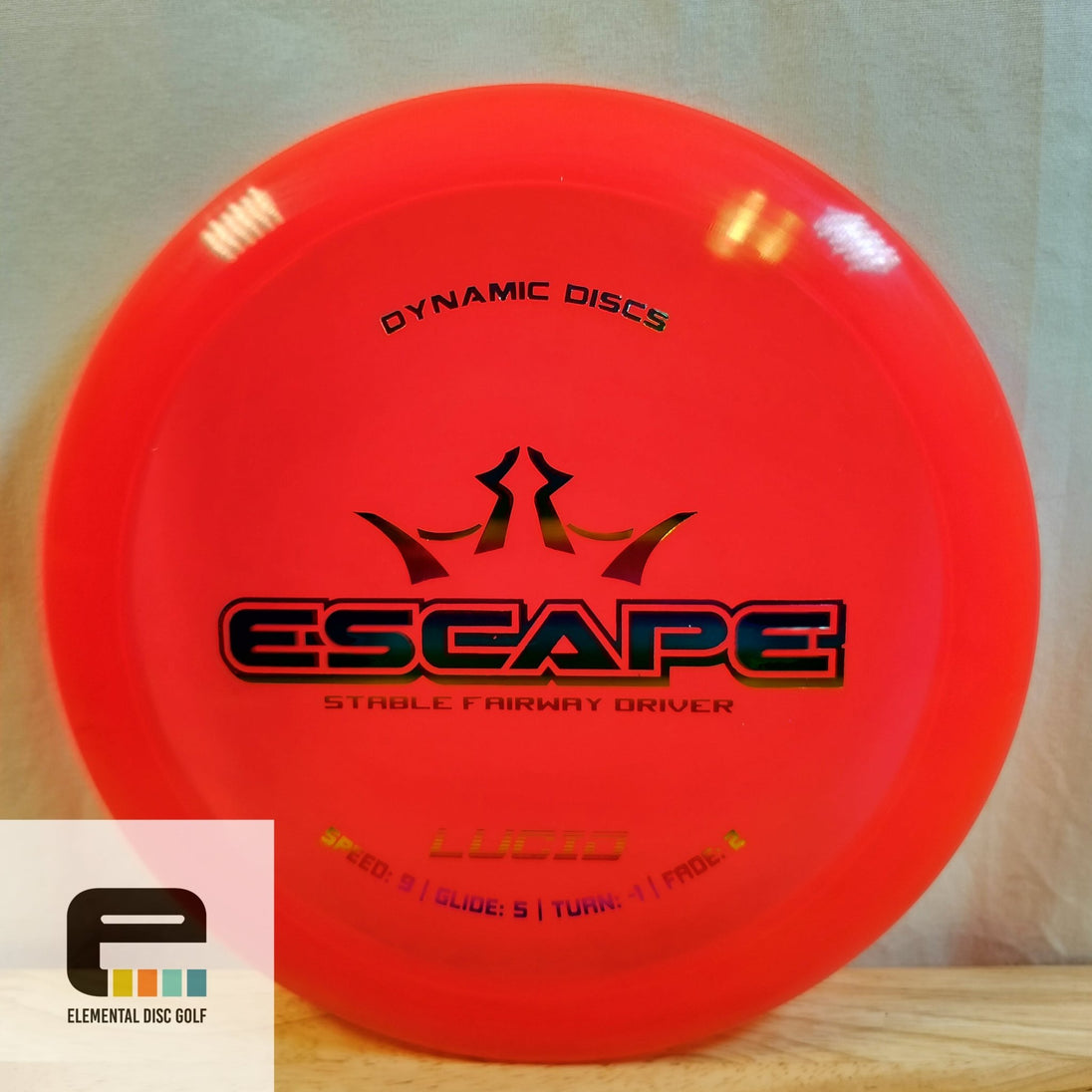 Dynamic Discs Lucid Escape - Elemental Disc Golf