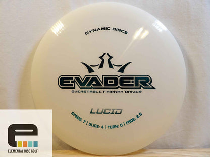 Dynamic Discs Lucid Evader (7/4/0/2.5) - Elemental Disc Golf