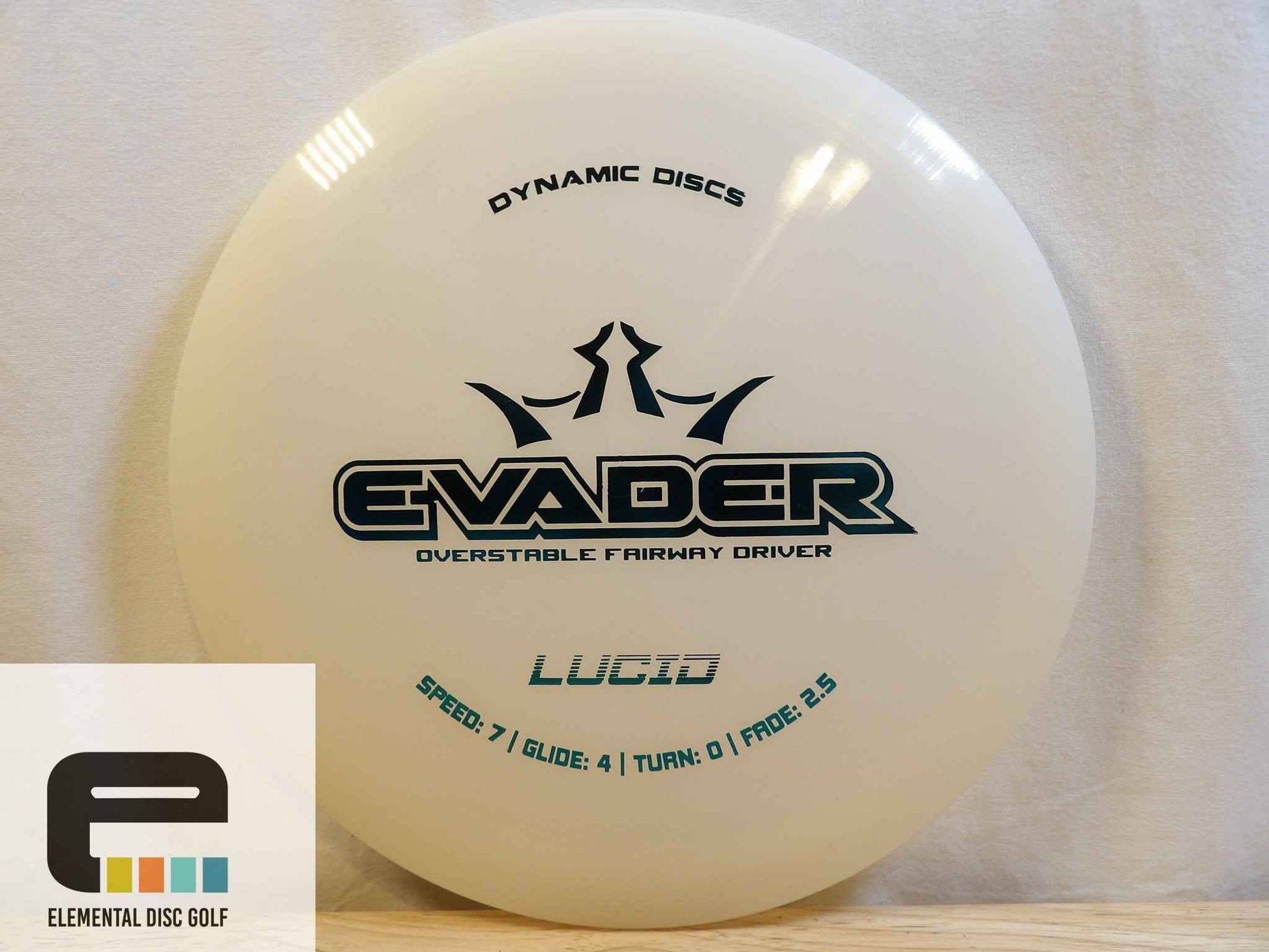 Dynamic Discs Lucid Evader (7/4/0/2.5) - Elemental Disc Golf