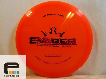 Dynamic Discs Lucid Evader (7/4/0/2.5) - Elemental Disc Golf