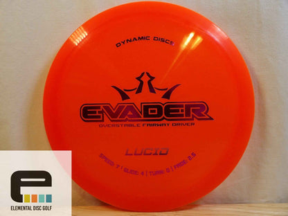 Dynamic Discs Lucid Evader (7/4/0/2.5) - Elemental Disc Golf