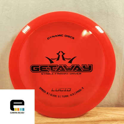 Dynamic Discs Lucid Getaway (9/5/-0.5/3) - Elemental Disc Golf