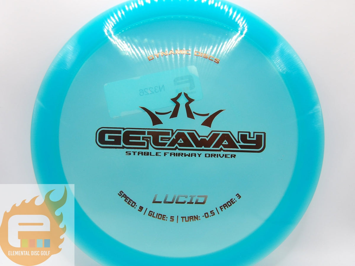 Dynamic Discs Lucid Getaway (9/5/-0.5/3) - Elemental Disc Golf