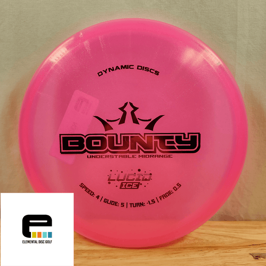 Dynamic Discs Lucid Ice Glimmer Bounty - Elemental Disc Golf