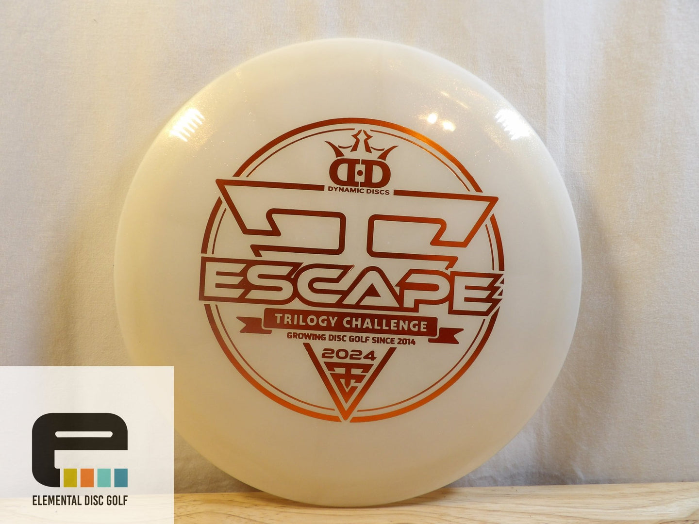 Dynamic Discs Lucid - Ice Glimmer Escape (2024 Trilogy Challenge) - Elemental Disc Golf