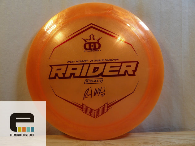 Dynamic Discs Lucid - Ice Glimmer Raider (Wysocki) - Elemental Disc Golf