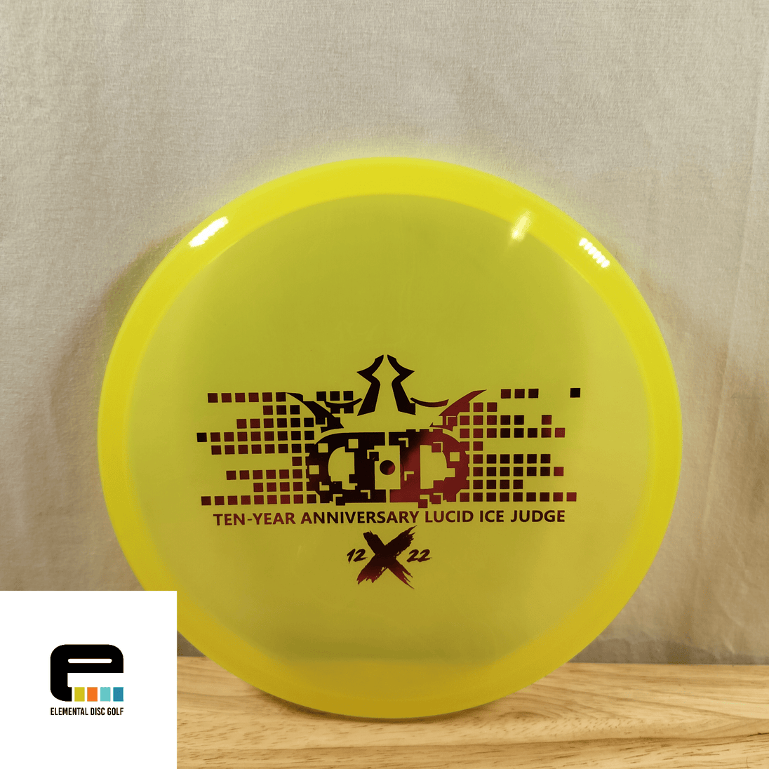 Dynamic Discs Lucid Ice Judge (Used) - Elemental Disc Golf