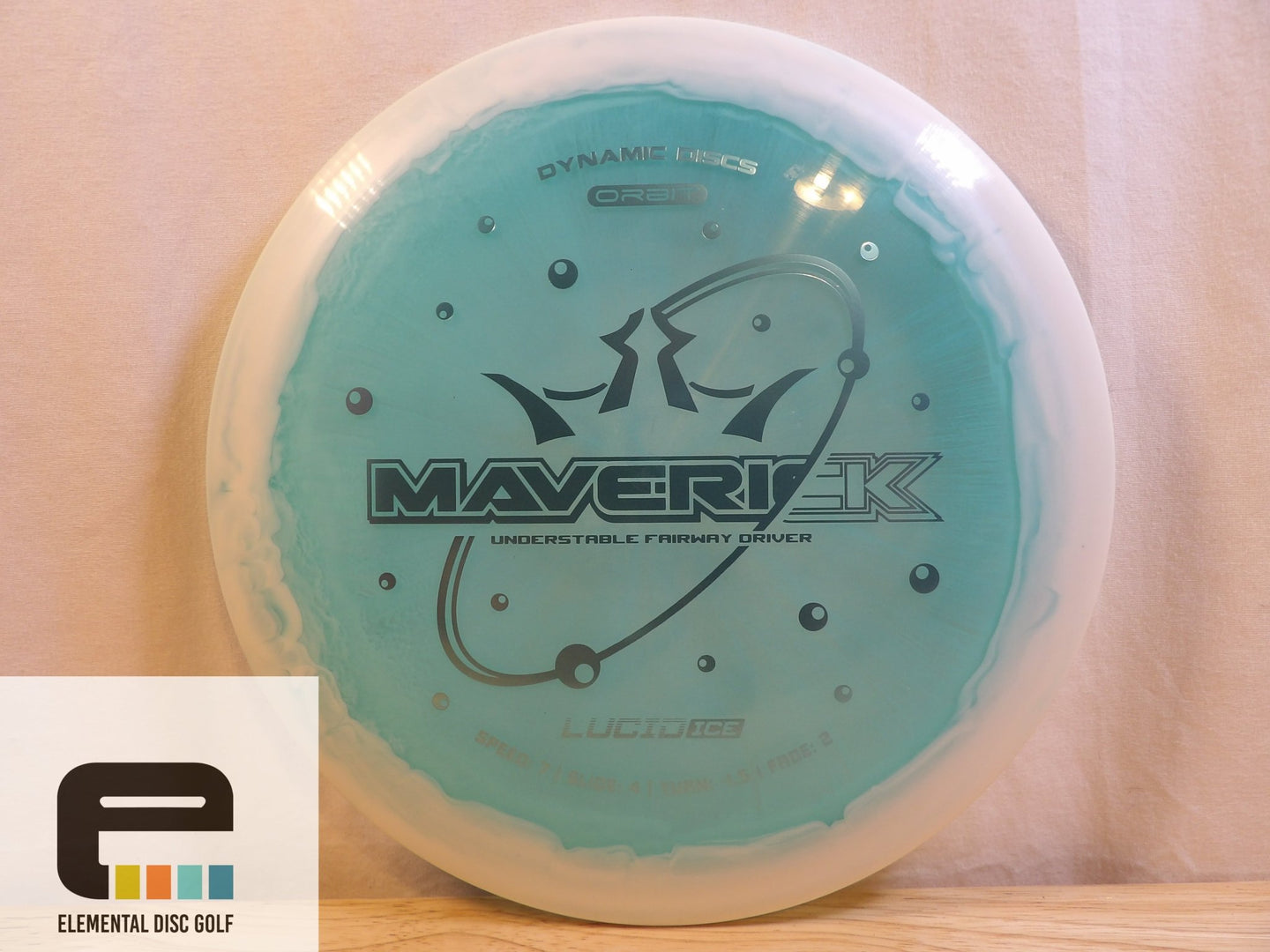 Dynamic Discs Lucid Ice Orbit Maverick - Elemental Disc Golf