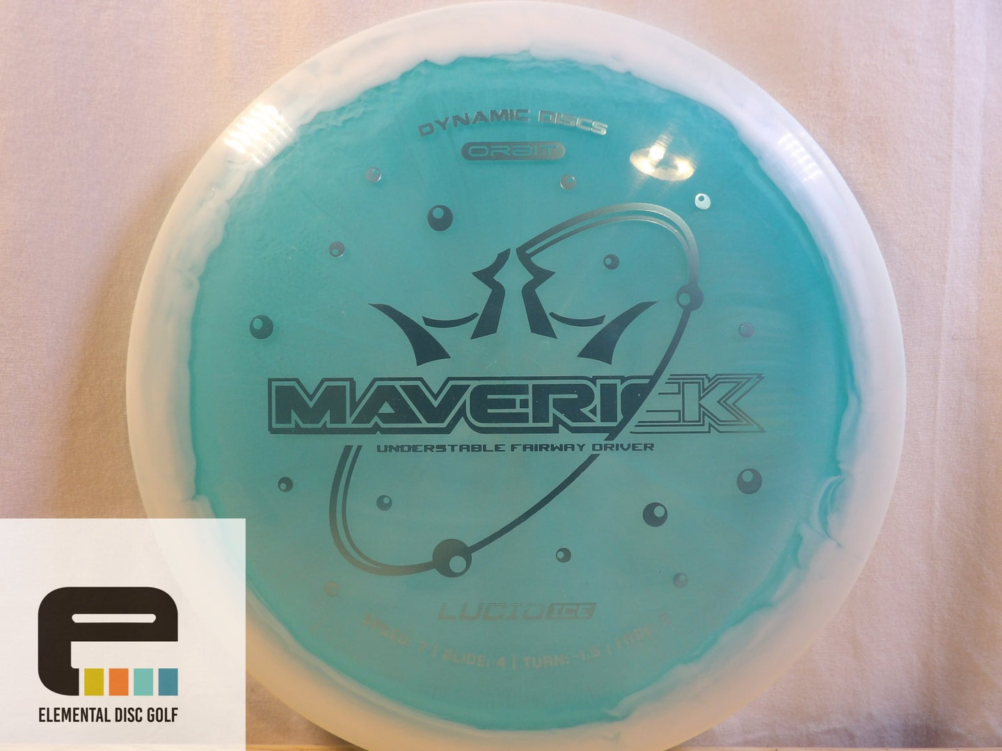 Dynamic Discs Lucid Ice Orbit Maverick - Elemental Disc Golf