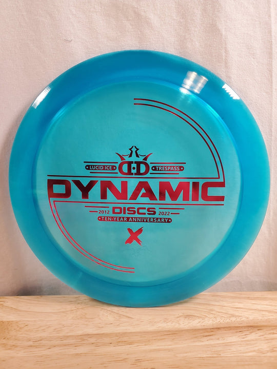 Dynamic Discs Lucid Ice Trespass (10th Anniversary) - Elemental Disc Golf