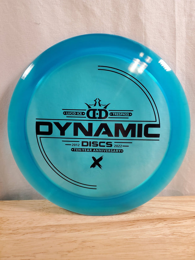 Dynamic Discs Lucid Ice Trespass (10th Anniversary) - Elemental Disc Golf