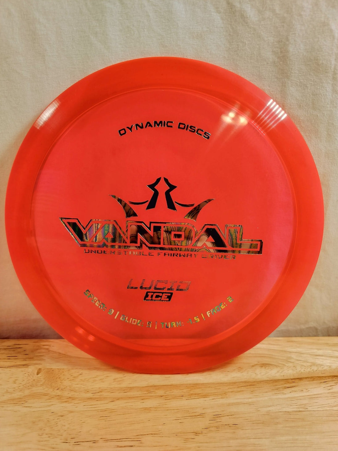 Dynamic Discs Lucid Ice Vandal - Elemental Disc Golf