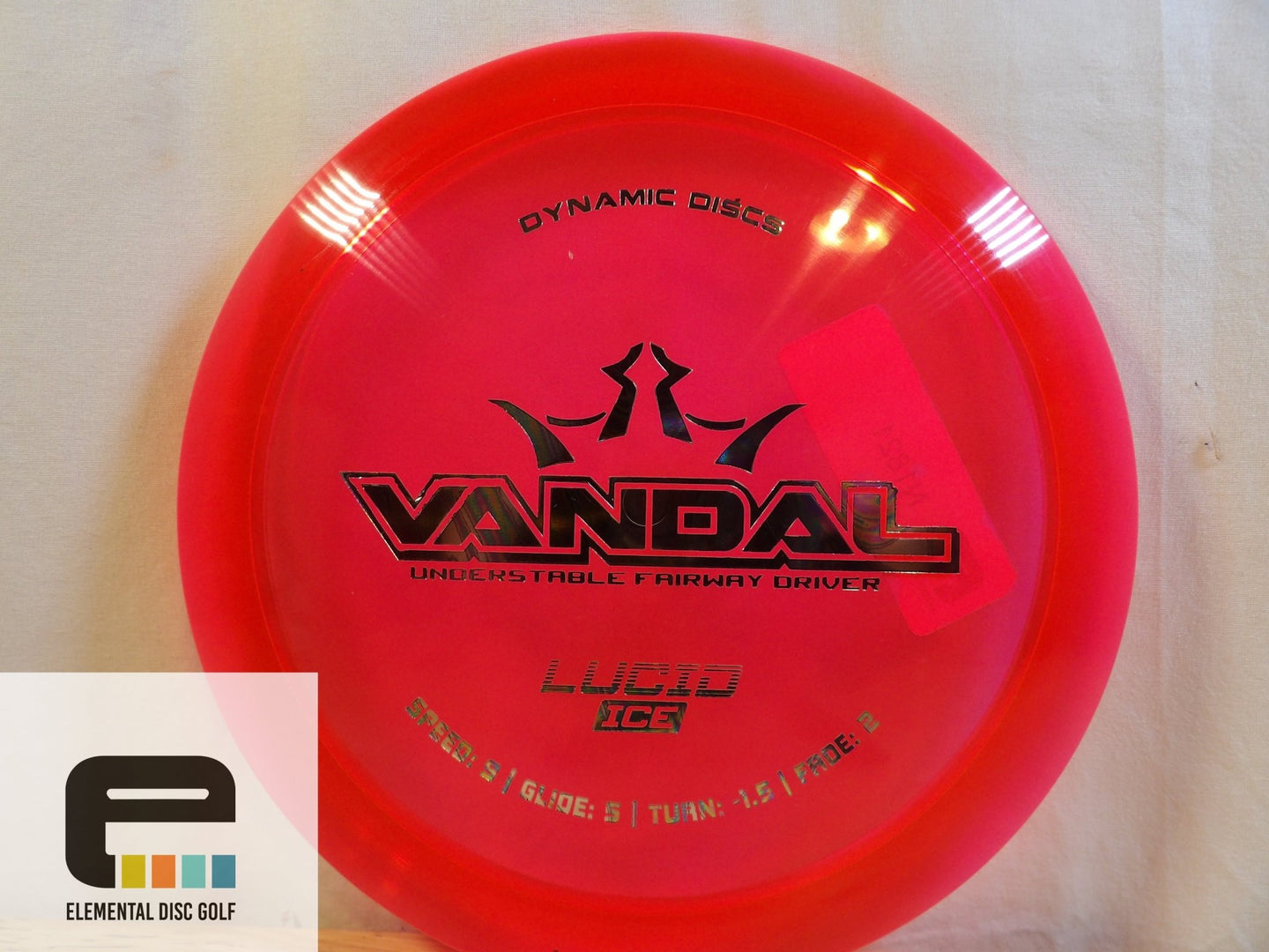 Dynamic Discs Lucid Ice Vandal - Elemental Disc Golf