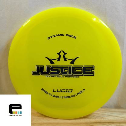 Dynamic Discs Lucid Justice (5/1/0.5/4) - Elemental Disc Golf