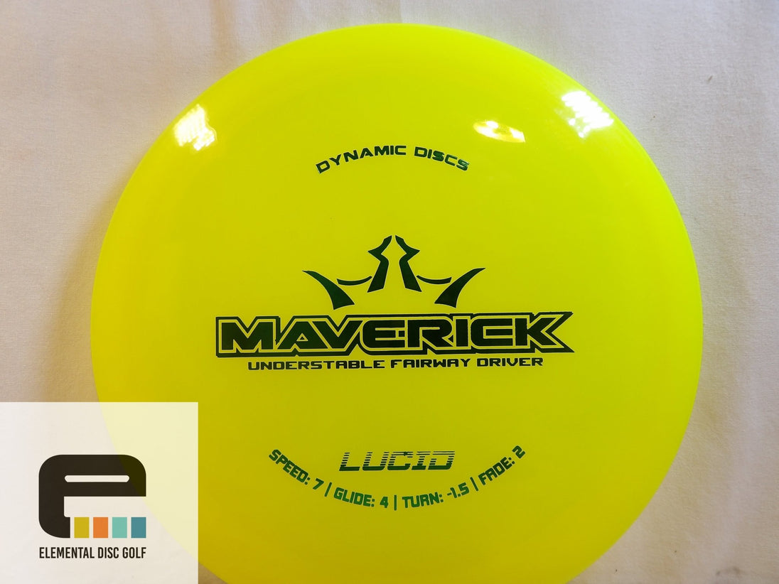 Dynamic Discs Lucid Maverick - Elemental Disc Golf