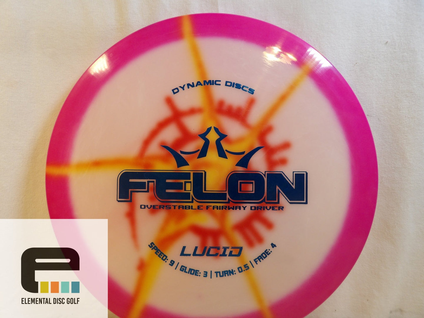 Dynamic Discs Lucid Mydye Felon - Elemental Disc Golf