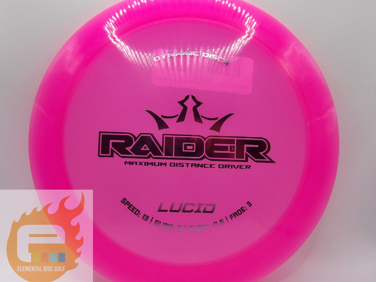 Dynamic Discs Lucid Raider (13/5/-0.5/3) - Elemental Disc Golf