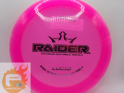 Dynamic Discs Lucid Raider (13/5/-0.5/3) - Elemental Disc Golf