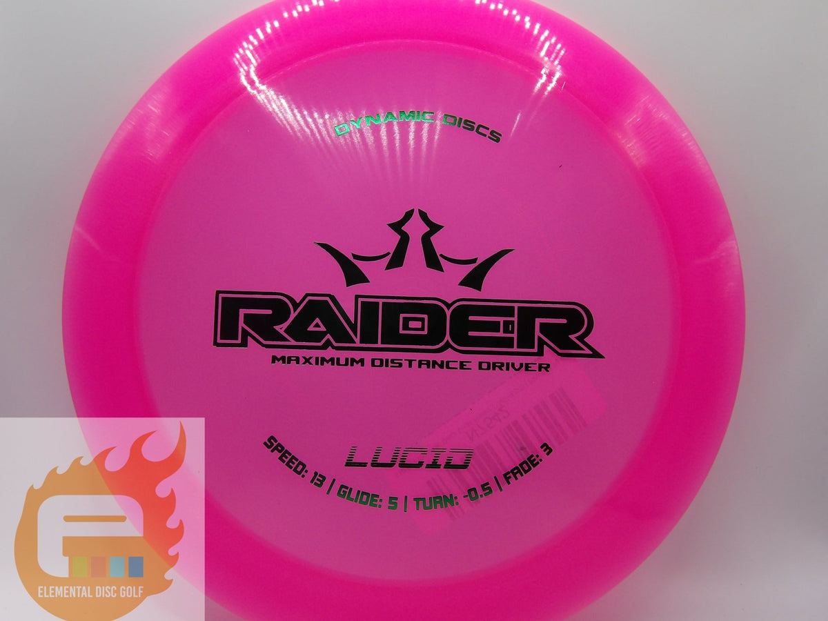 Dynamic Discs Lucid Raider (13/5/-0.5/3) - Elemental Disc Golf