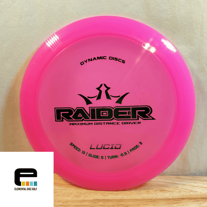 Dynamic Discs Lucid Raider (13/5/-0.5/3) - Elemental Disc Golf