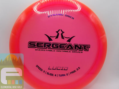 Dynamic Discs Lucid Sergeant (USED - 8/10) - Elemental Disc Golf