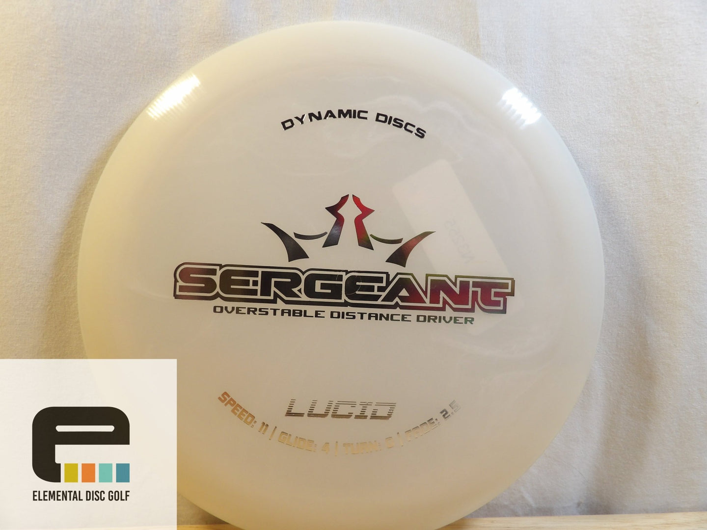 Dynamic Discs Lucid Sergeant - Elemental Disc Golf