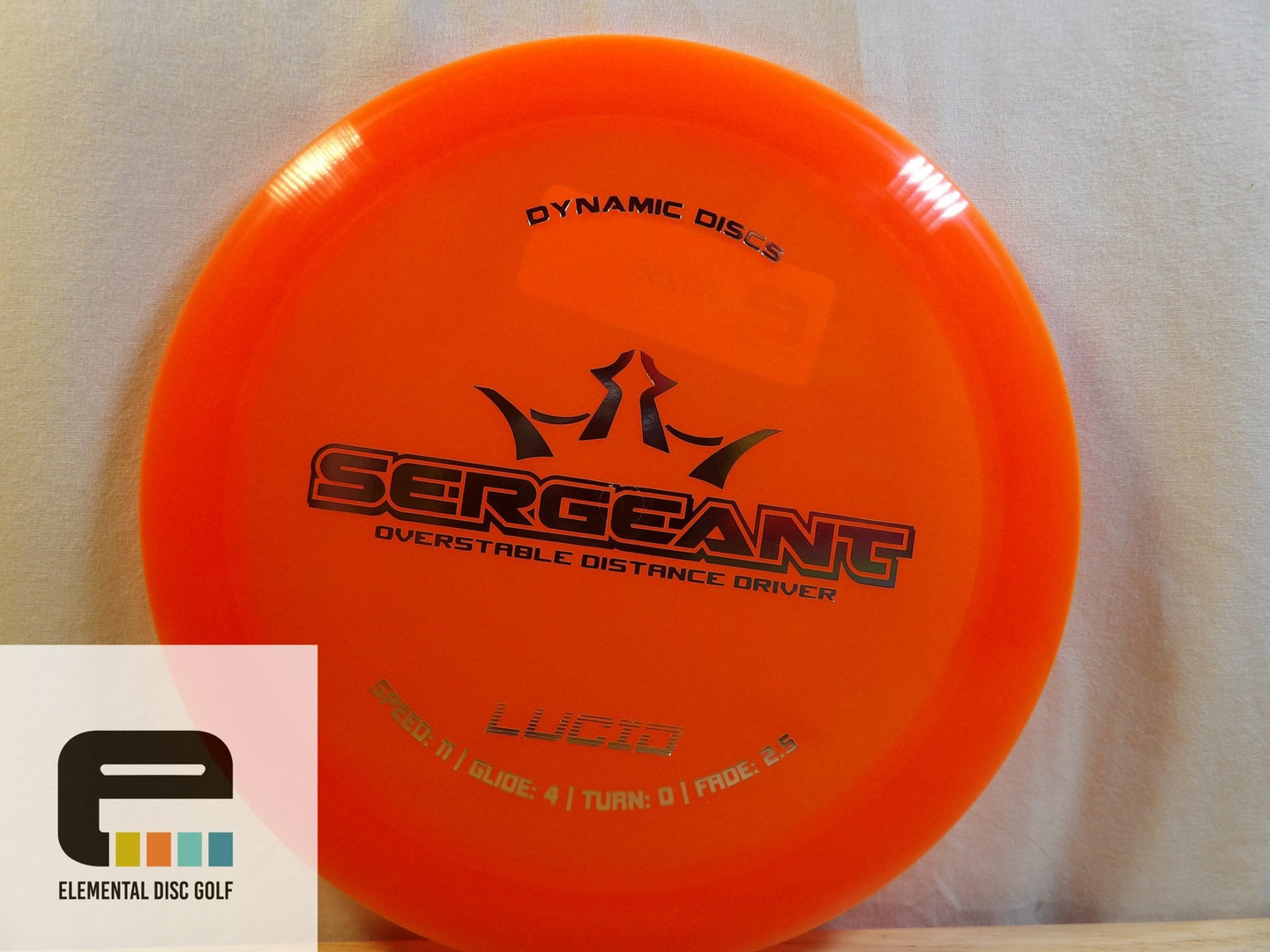 Dynamic Discs Lucid Sergeant - Elemental Disc Golf