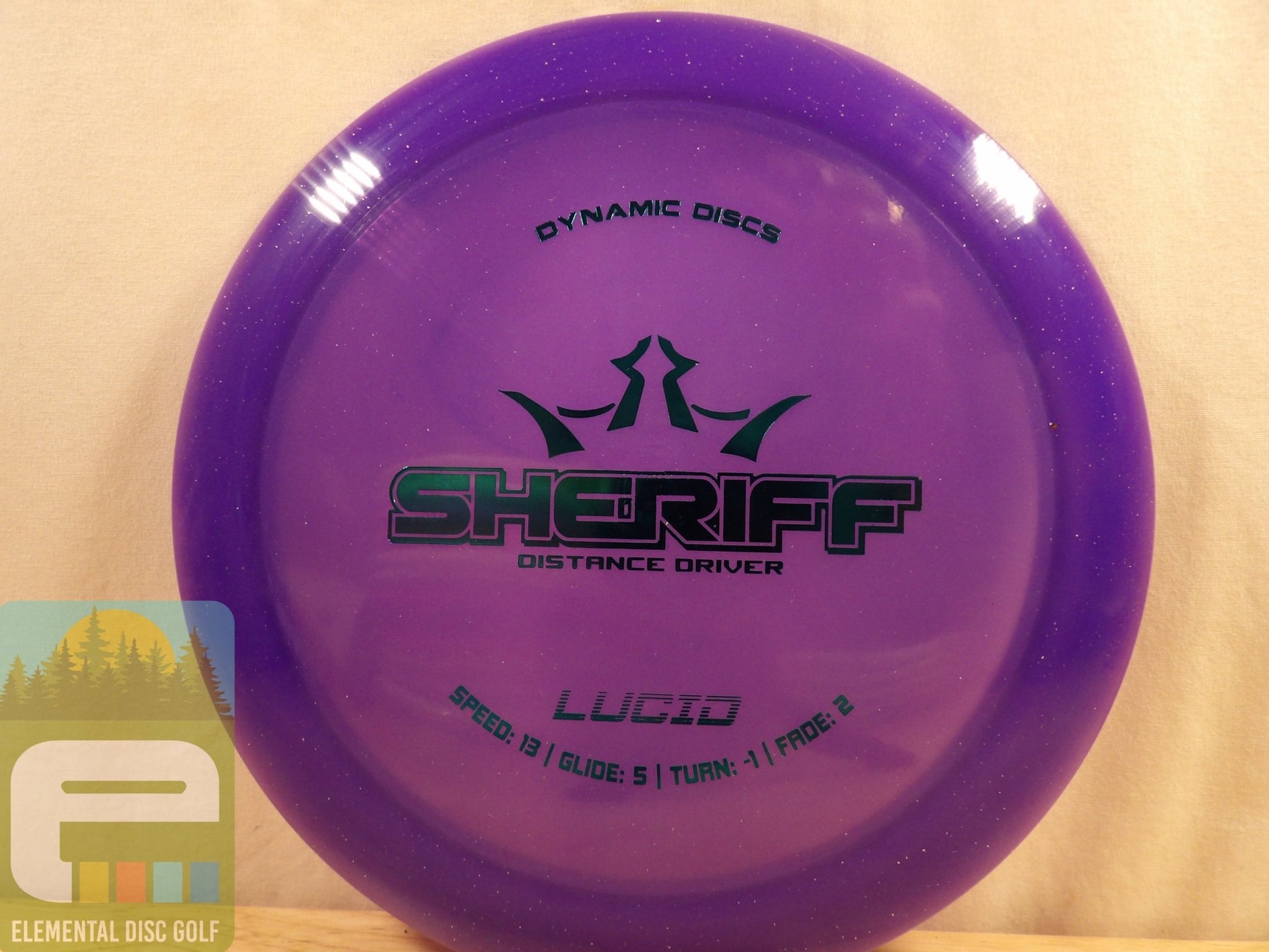 Dynamic Discs Lucid Sheriff (13/5/ - 1/2) - Elemental Disc Golf