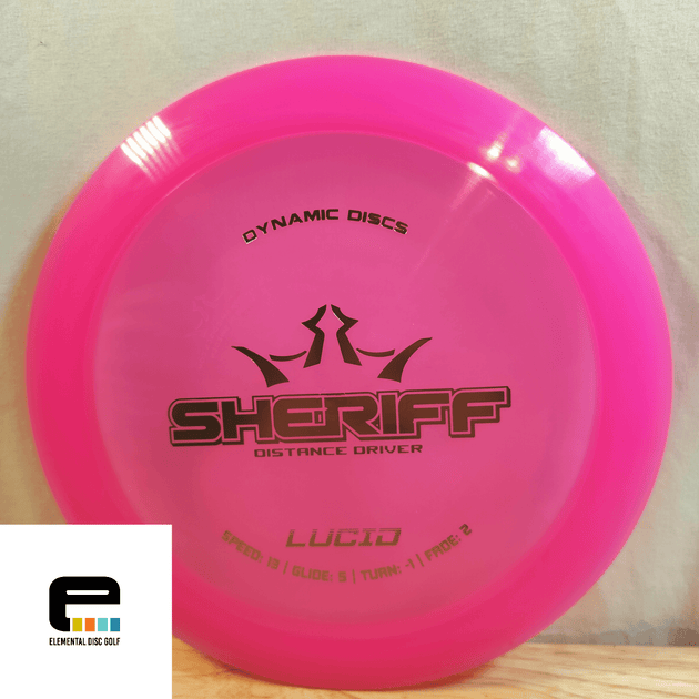 Dynamic Discs Lucid Sheriff - Elemental Disc Golf