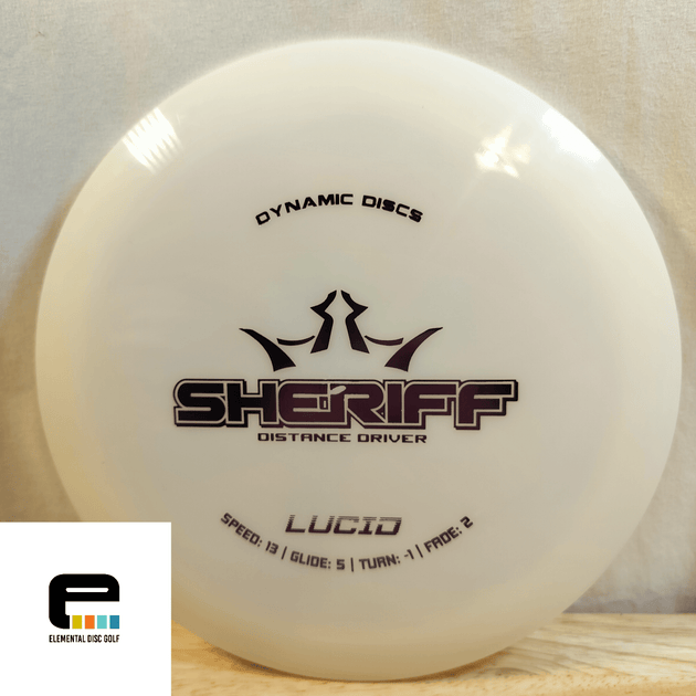 Dynamic Discs Lucid Sheriff - Elemental Disc Golf