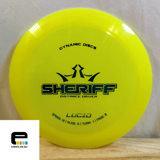 Dynamic Discs Lucid Sheriff - Elemental Disc Golf