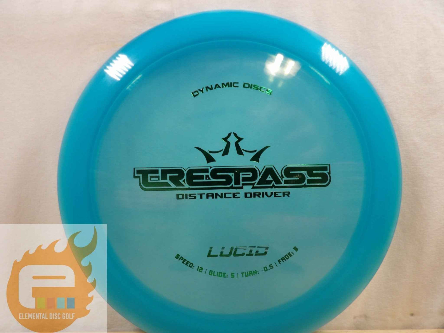 Dynamic Discs Lucid Trespass (12/5/-0.5/3) - Elemental Disc Golf